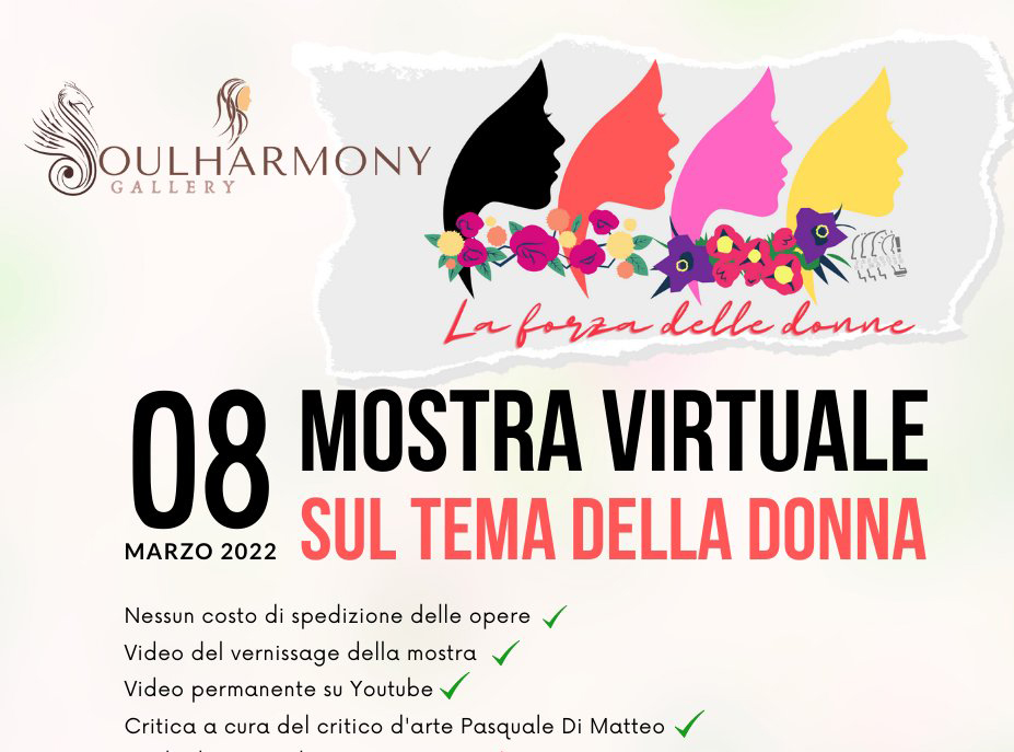 Ottava Mostra Virtuale Tema della Donna di Pasquale Di Matteo - Anno 2022